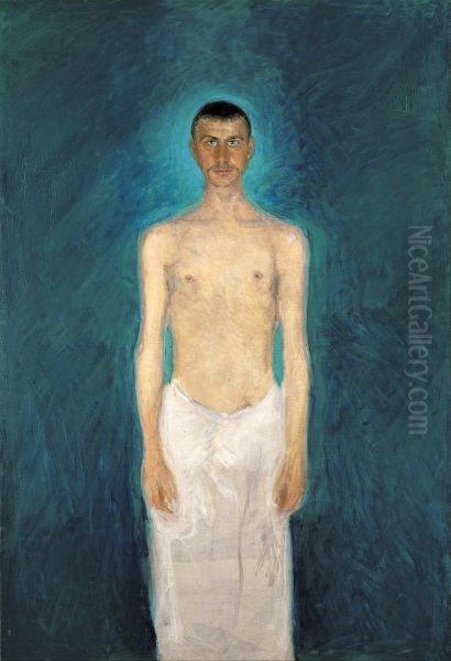 Semi-Nude Self-Portrait - view 1