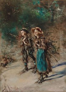 Children with Brushwood Children with Brushwood