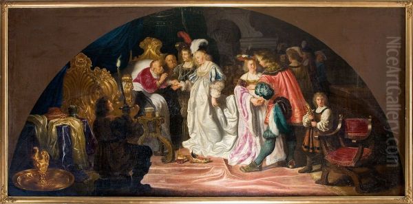 The Royal Double Bethrothals or Nuptials of 1502 - view 1