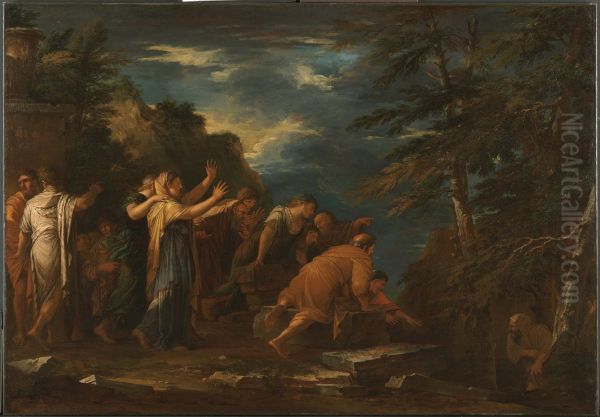 Pythagoras Emerging from the Underworld - view 1