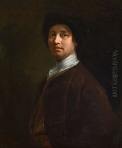 Self-portrait by Of Sir Joshua Reynolds