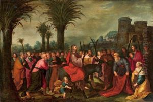7-10; Luke 19:35-38; John 12:12-15) by Frans Francken the Younger