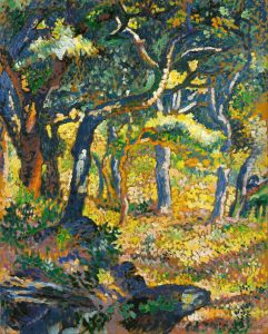 Clearing in Provence (study for ,,The Clearing") by Henri-Edmond Cross