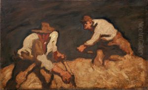 Reapers in a GatheringStorm by Albin Egger-Lienz