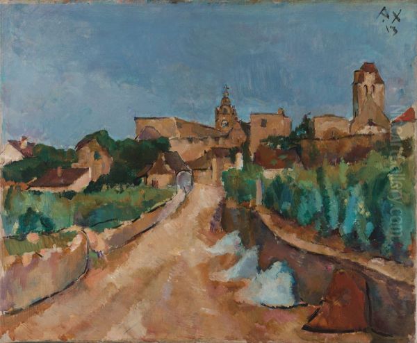 Deutsch:Strasse nach Durnstein - view 1