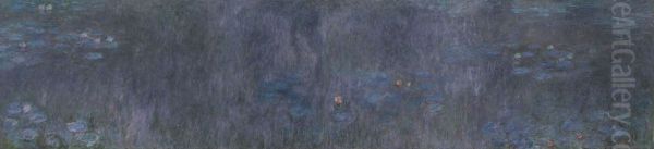 The Water Lilies - Tree Reflections - view 1