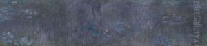 The Water Lilies - Tree Reflections by Claude Oscar Monet
