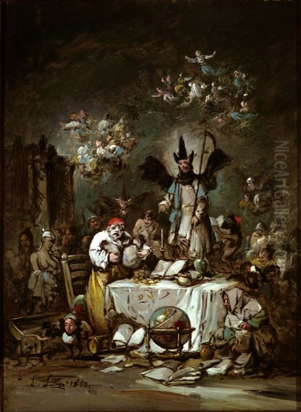 Allegorical caprice. The Avarice - view 1
