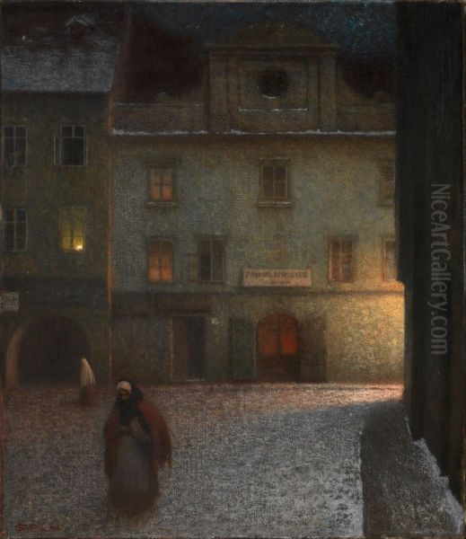 Evening Street - view 1