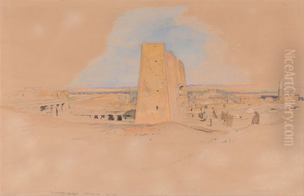 Temple of Edfou, Upper Egypt - view 1