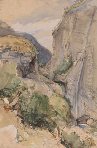 The Via Mala by John Frederick Lewis