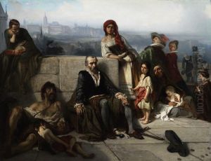 Lomnitzky Von Budecz Auf Der Brucke by Jaroslav Cermak
