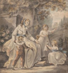 A Nurse with Three Children