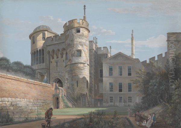 The Norman Gate and Deputy Governor's House - view 1