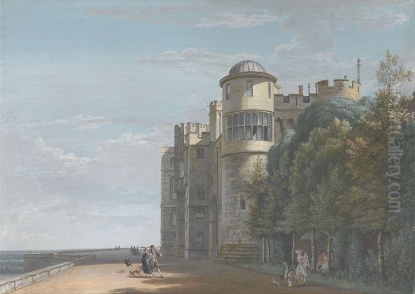 The North Terrace, Looking East - view 1