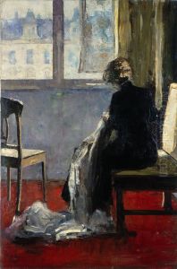 The Red Carpet by Lesser Ury