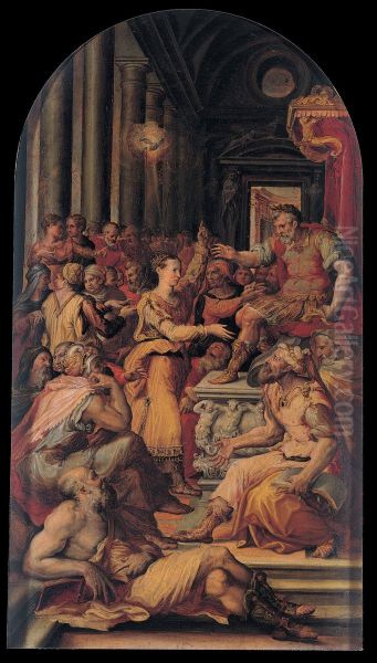 The Dispute of Saint Catherine - view 1