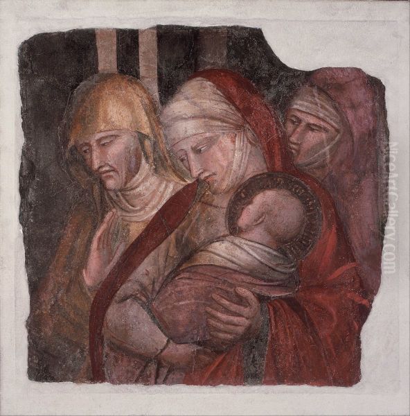 The Infant St. John the Baptist presented to Zacharias - view 1