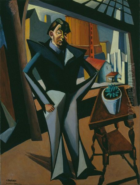 Man Standing at a Window - view 1