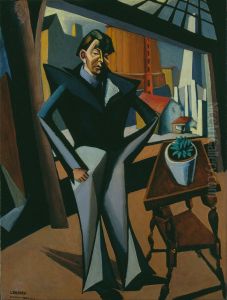 Man Standing at a Window