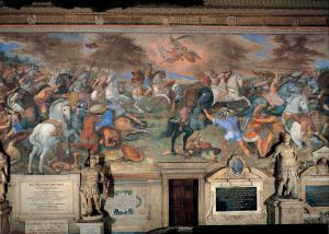 Battle of Lake Regillus by Tommaso Laureti