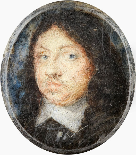 Miniature portrait of Charles X, King of Sweden 1655-1660 - view 1