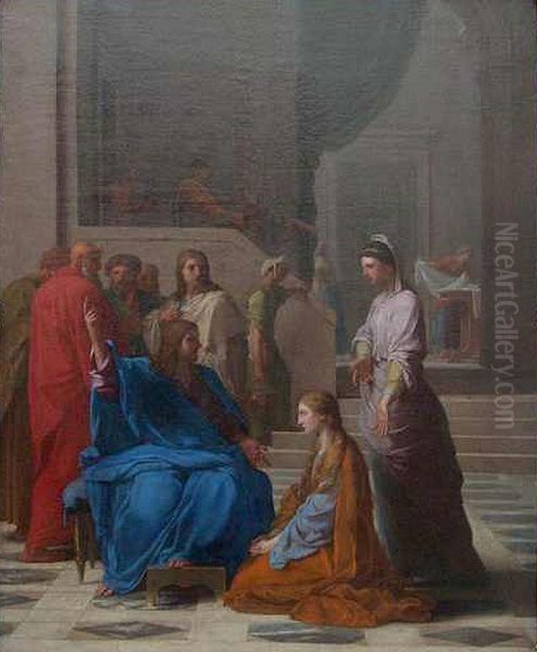 Christus im Hause der Martha - view 1