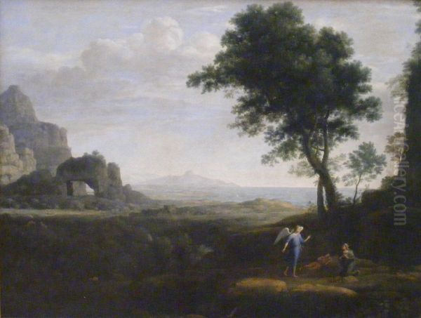 Hagar und Ismael in der Wuste - view 1