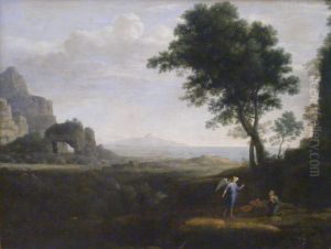 Hagar und Ismael in der Wuste