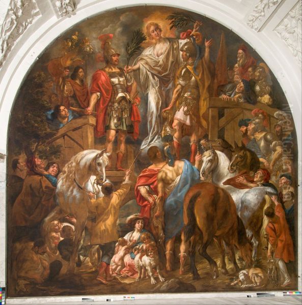 Peace between the Romans and the Batavians - view 1