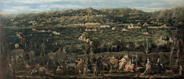 Garden Party in Albaro - view 1