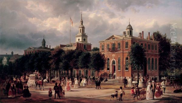 Independence Hall in Philadelphia - view 1