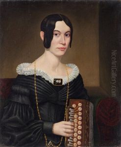 Portrait of a Lady with an Accordion