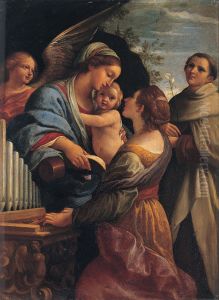 Madonna with the Child, Saint Cecily and Saint Albert Madonna with the Child, Saint Cecily and Saint Albert