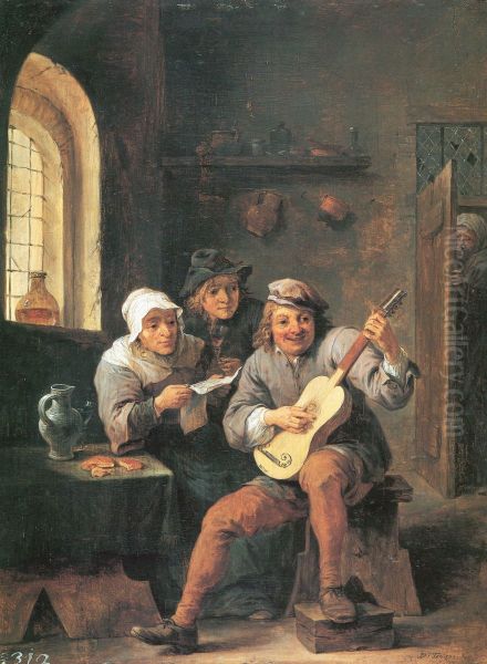 The Lute Player - view 1
