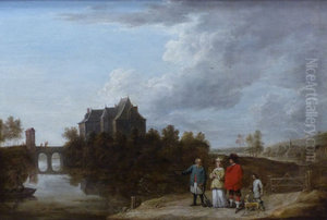 Paysage au chateau Paysage au chateau