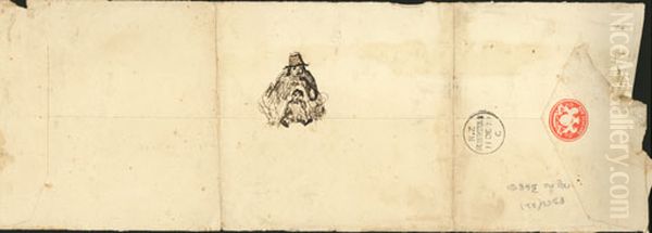 [Seated figure and child] - view 1