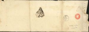 [Seated figure and child] by Charles Heaphy