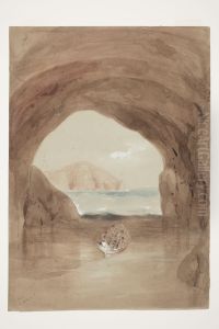 Cave Gt Barrier Id. by Charles Heaphy by Charles Heaphy
