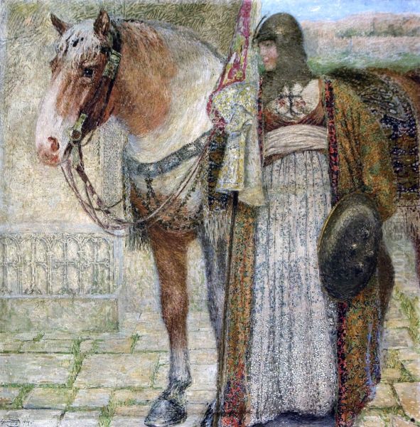 The knight woman - view 1