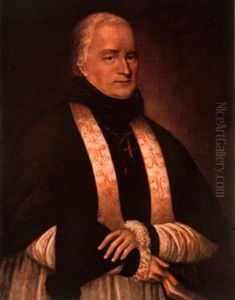 Portrait of John Carroll by Joshua Johnson