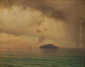 Rainy day in Sevan