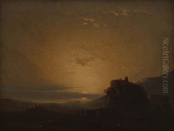 Sunset on the Sea - view 1