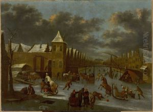 Skating on the canal