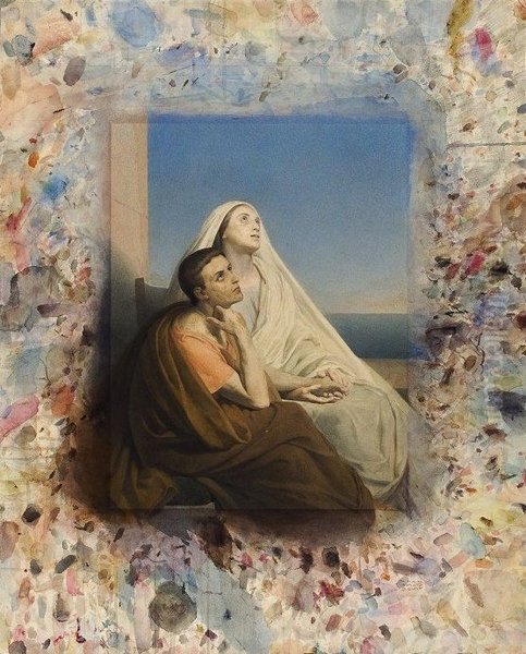Saint Augustine and Saint Monica - view 1