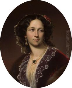 Portrait of Aleksandra Potocka nee Potocka (1818-1892)
