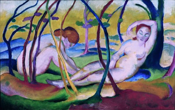 Nudes under Trees - view 1