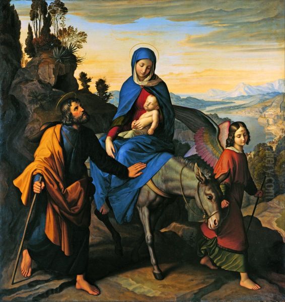 The Flight into Egypt - view 1