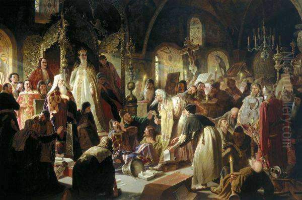 Nikita Pustosvyat. Debate about faith - view 1