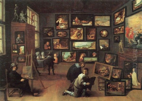 The Artist in his Workshop - view 1